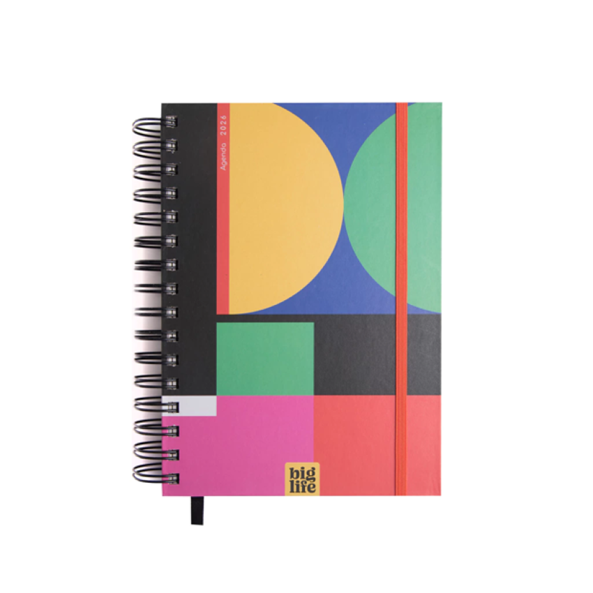 AGENDA BIG LIFE PUNCHY SEMANAL 15x21CM.