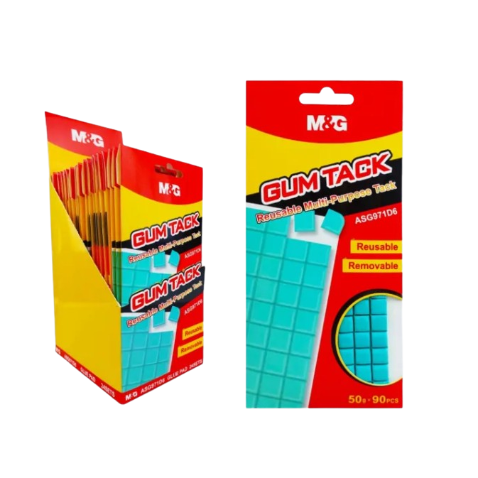 ADHESIVO M&amp;G TACK IT 50 GRS 90 PIEZAS