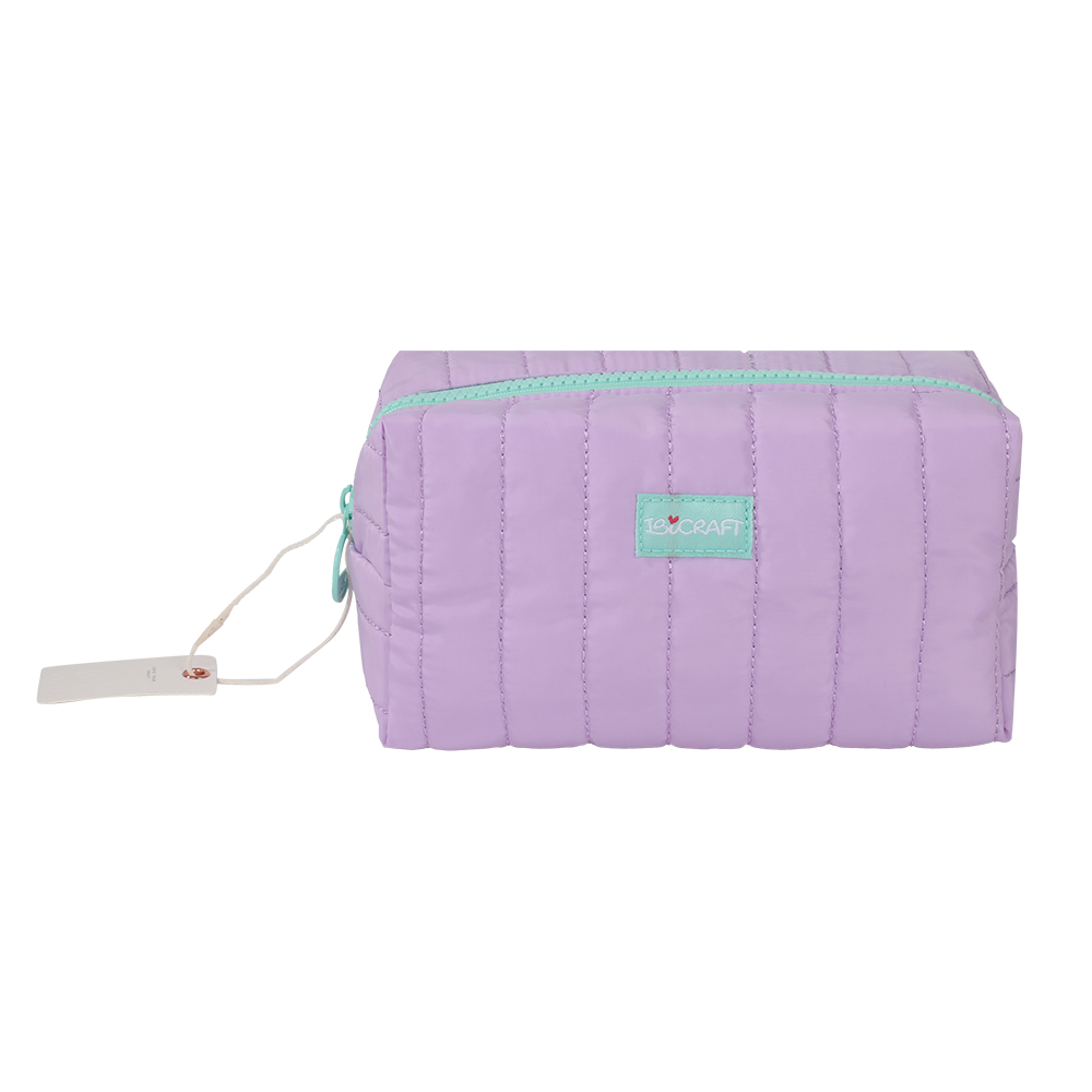 CARTUCHERA IBI CRAFT LILA 19x10x10