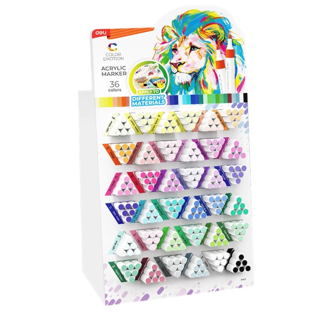 MARCADOR ACRILICO DELI