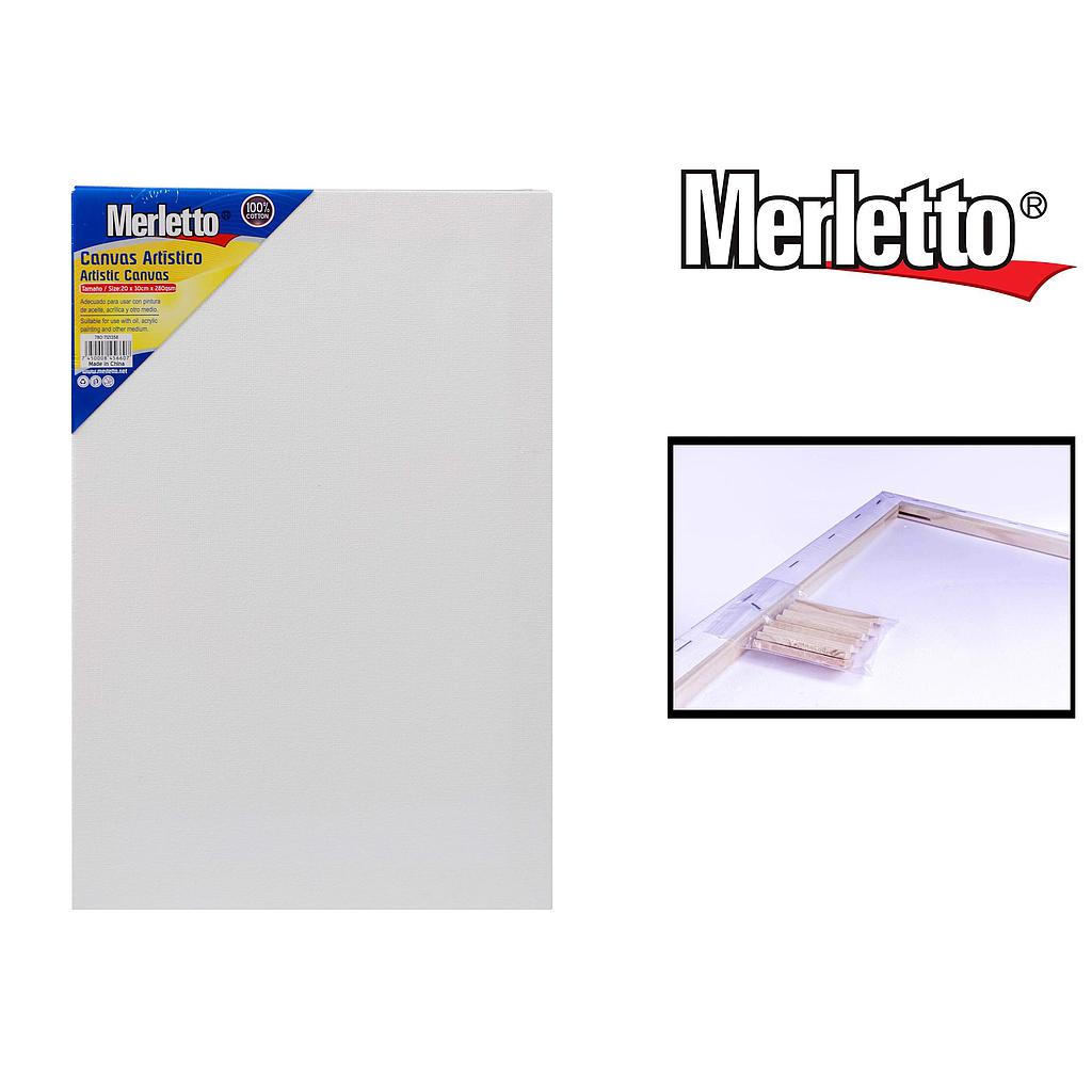 BASTIDOR 20 X 30CM. MERLETTO