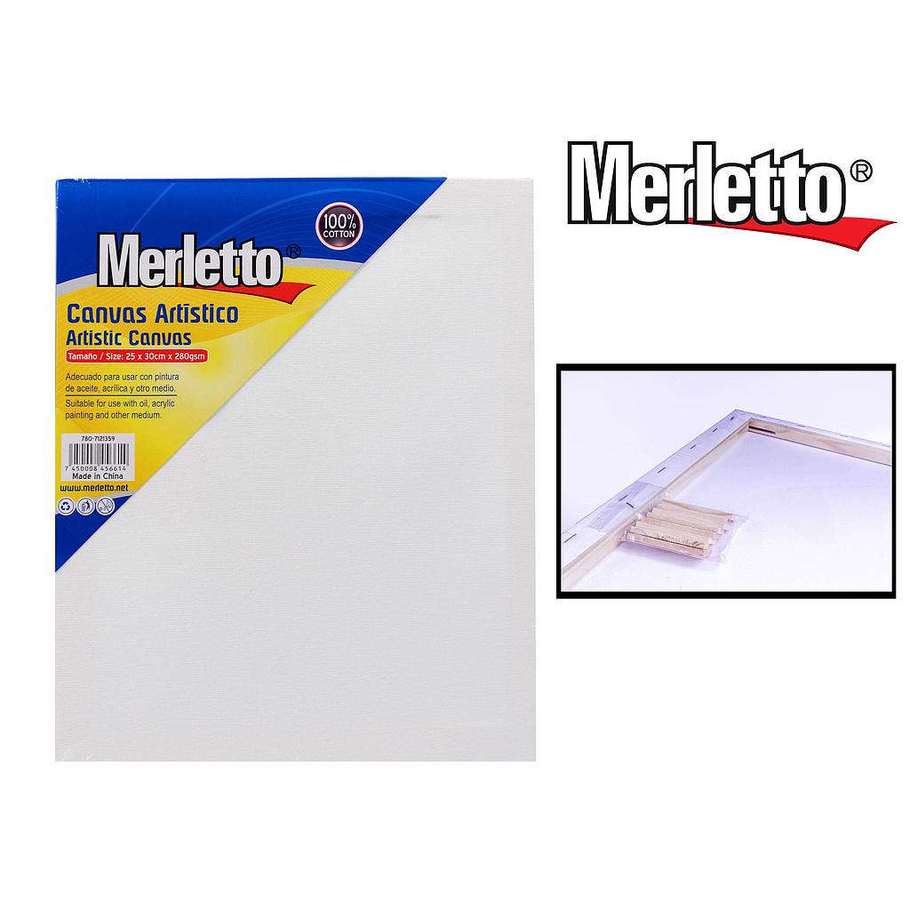 BASTIDOR 25 X 35CM. MERLETTO
