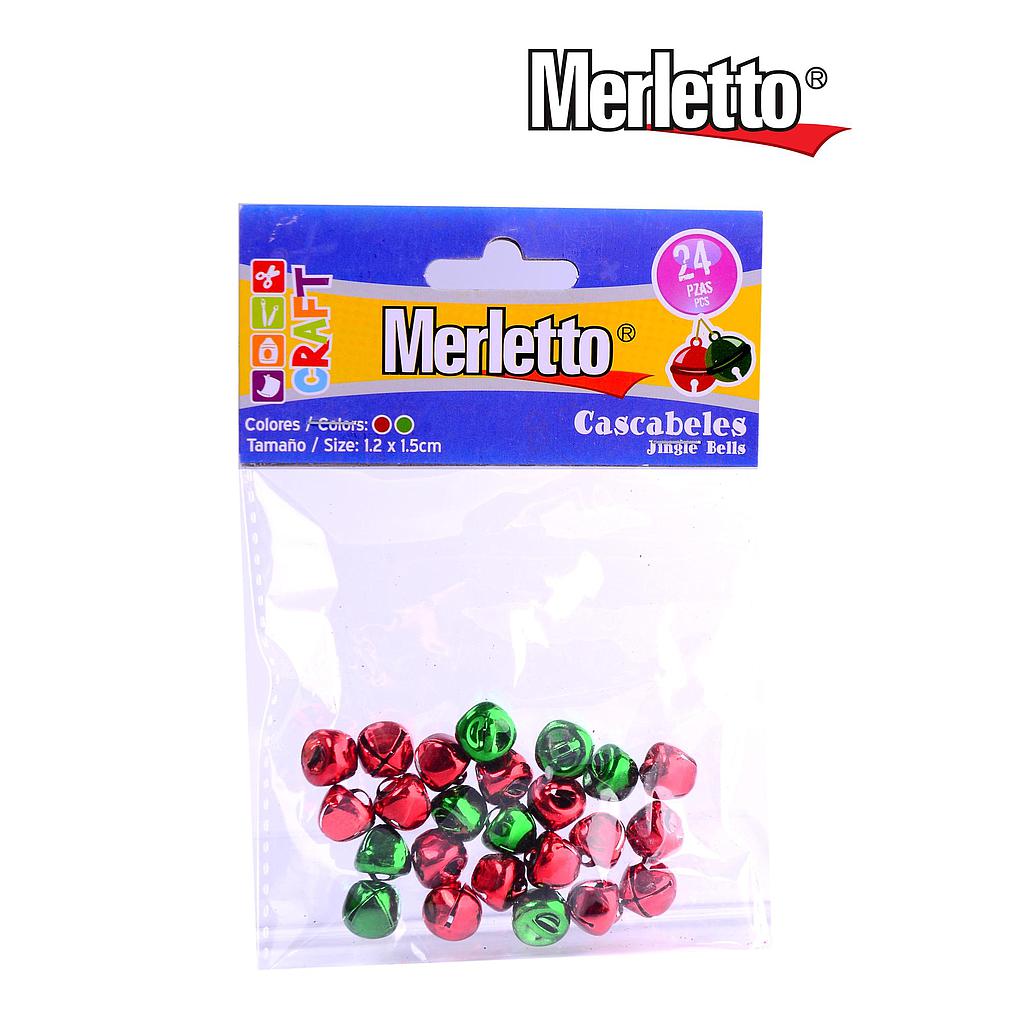 CASCABELES MERLETTO SURTIDOS X 24 UNIDADES