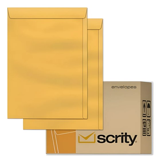 SOBRE MANILA ORO SCRITY 25X35 CAJA X 250