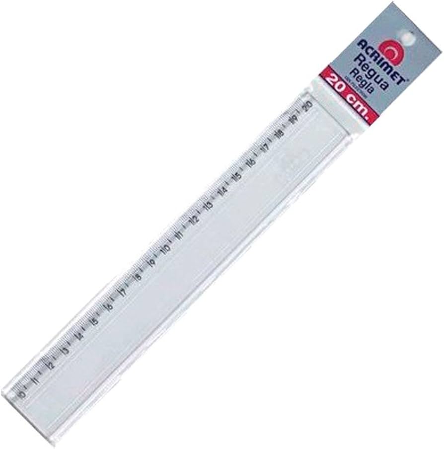REGLA ACRIMET 20 CM.