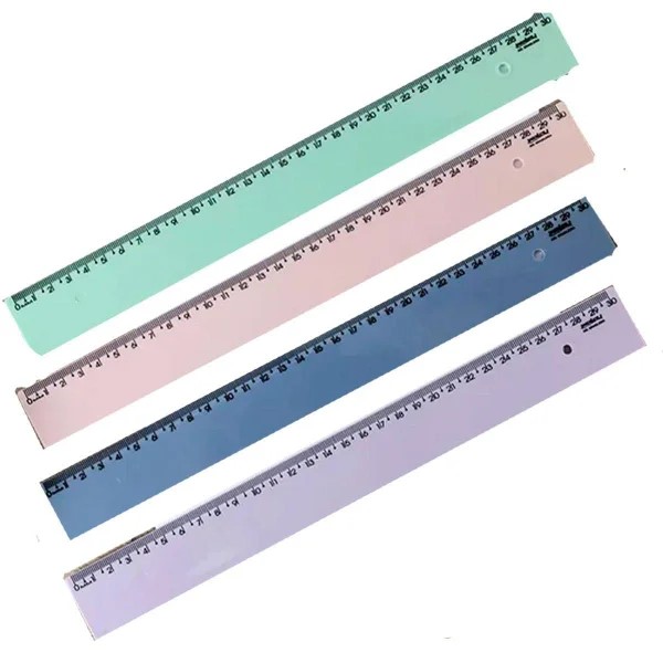 REGLA ACRIMET 30 CM. COLOR