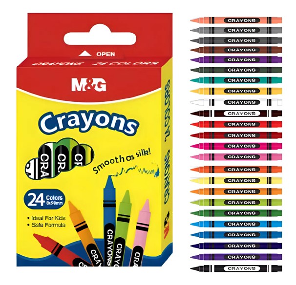 CRAYOLAS M&amp;G FINAS X 24 COLORES