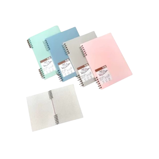 CUADERNO M&amp;G RAYADO A5 C/ESPIRAL 80H.