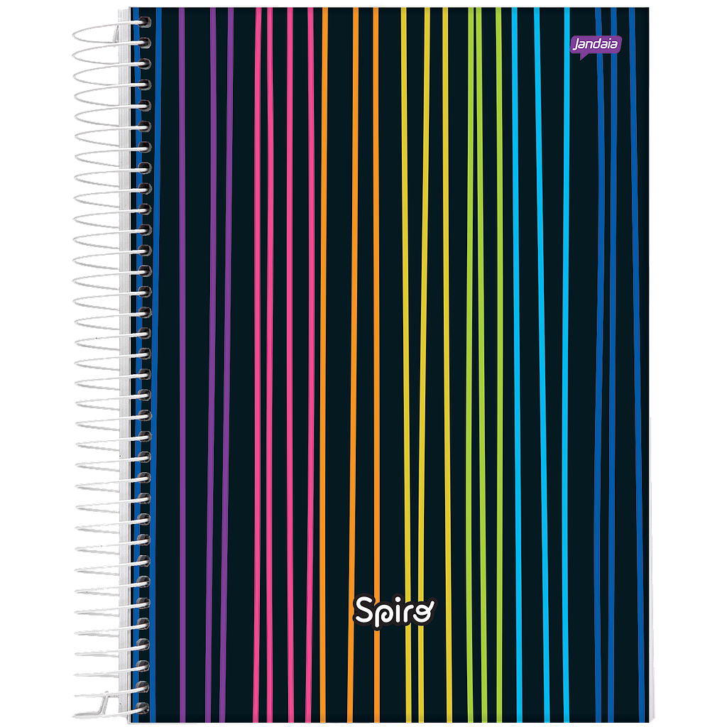 CUADERNOLA JANDAIA SPIRO TAPA DURA 20 X 27CM. 80 HOJAS