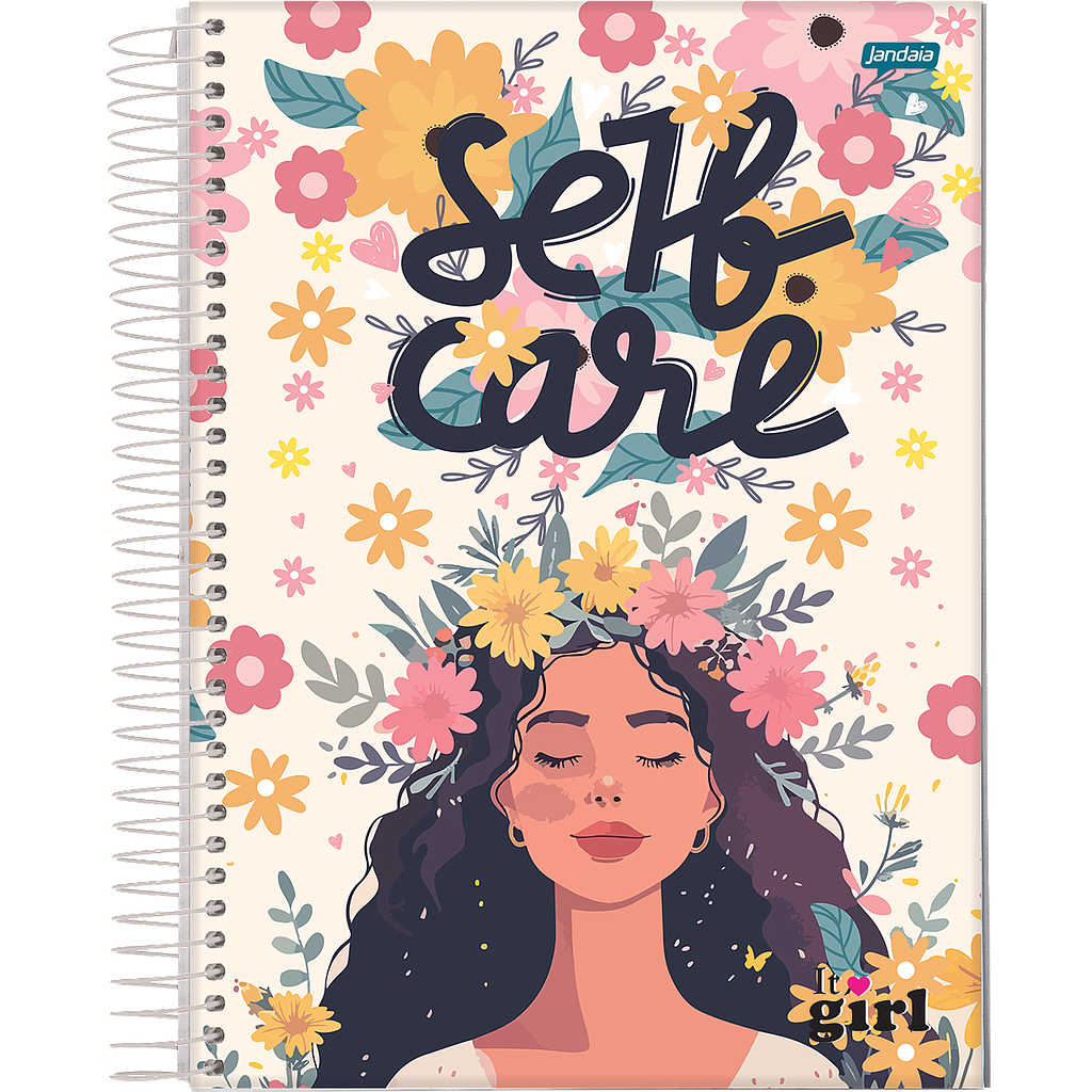 CUADERNOLA JANDAIA IT GIRL TAPA DURA 20 X 27CM. 96 HOJAS