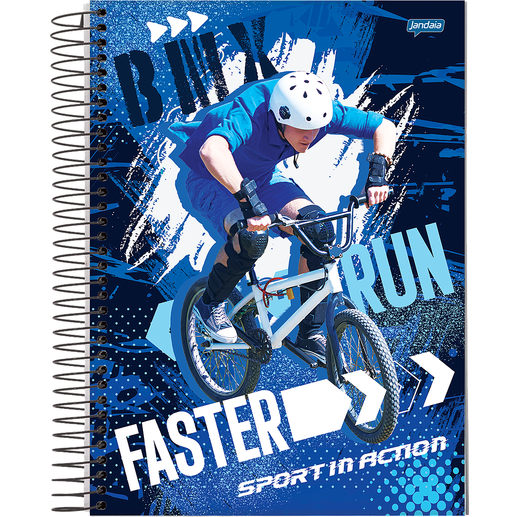 CUADERNOLA JANDAIA SPORT TAPA DURA 20 X 27CM. 80 HOJAS