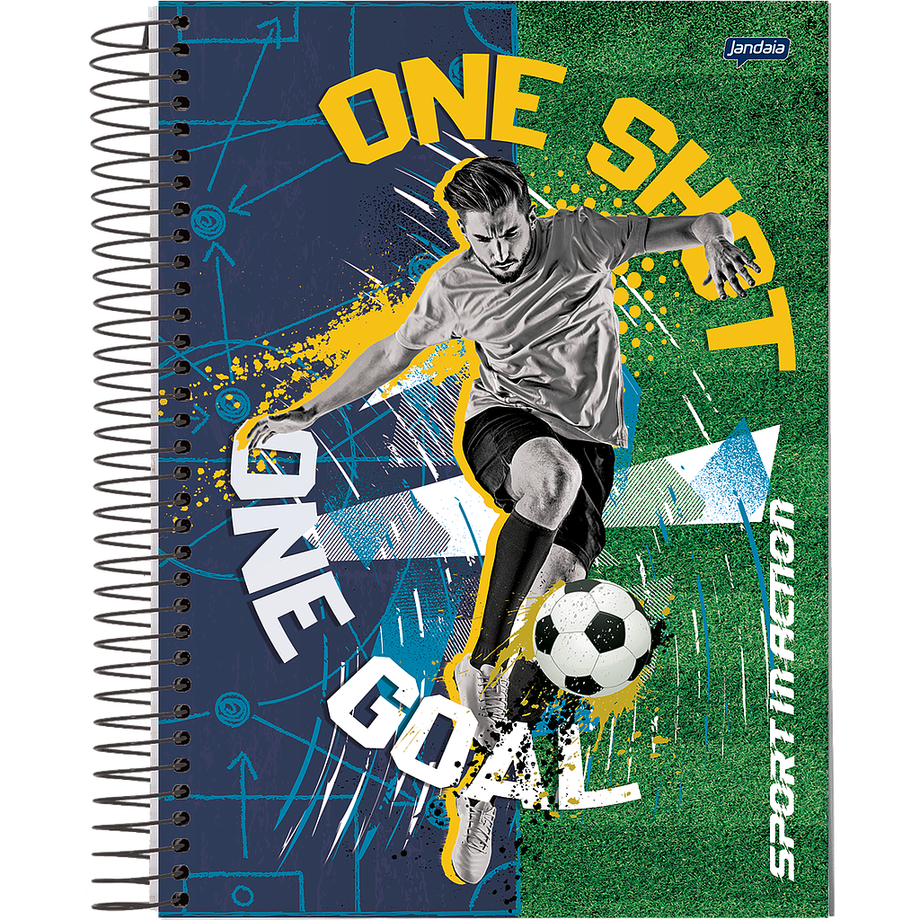 CUADERNOLA JANDAIA SPORT TAPA DURA 20 X 27CM. 200 HOJAS