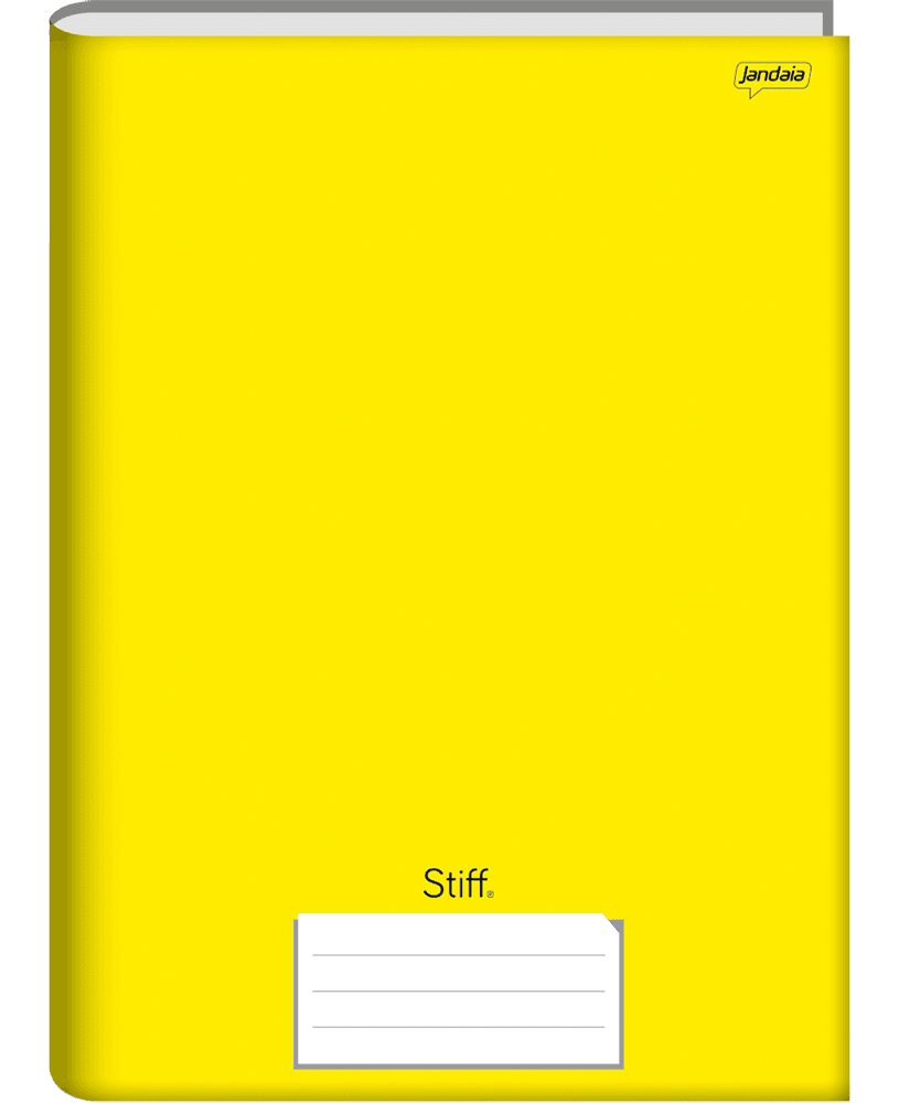 CUADERNOLA JANDAIA STIFF RAYADA SIN ESPIRAL TAPA DURA 20 X 27CM. 96 HOJAS