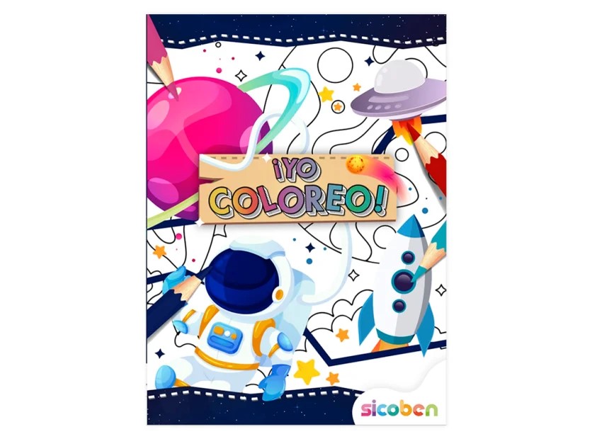 LIBRO DE COLOREAR SICOBEN UNIVERSO