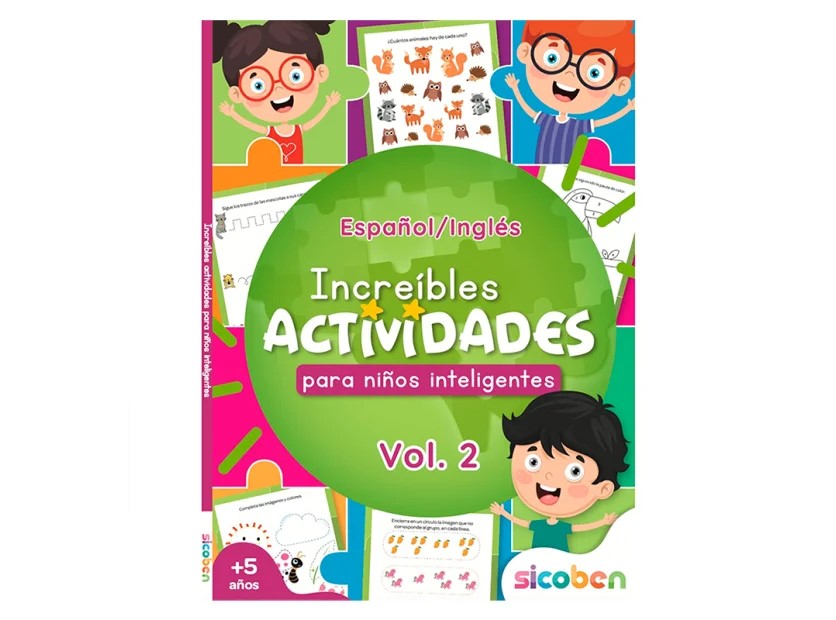 LIBRO DE ACTIVIDADES SICOBEN NIÑOS INTELIGENTES 2
