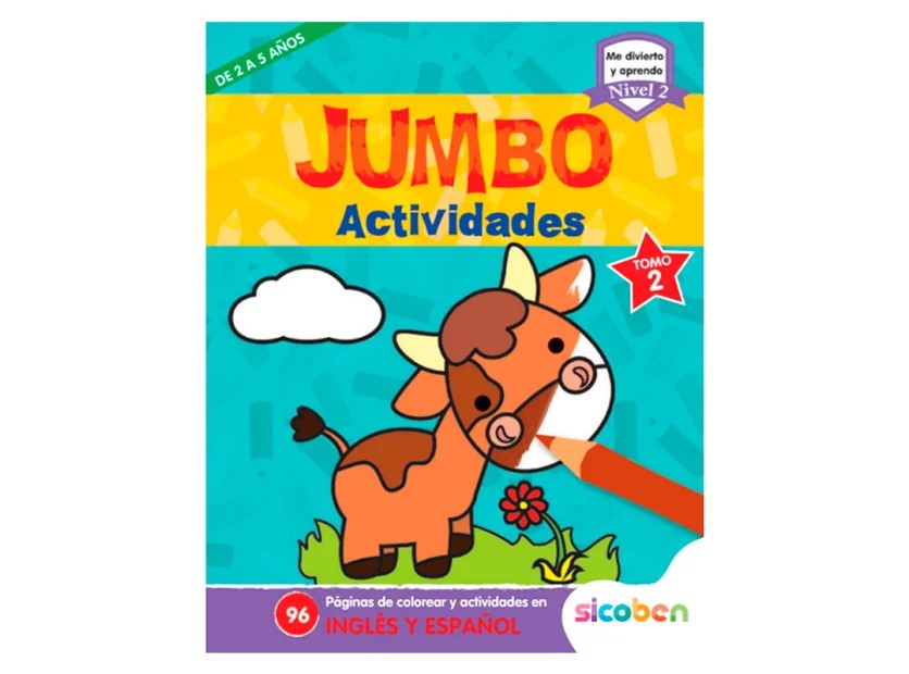 LIBRO DE ACTIVIDADES SICOBEN JUMBO COLOR 2