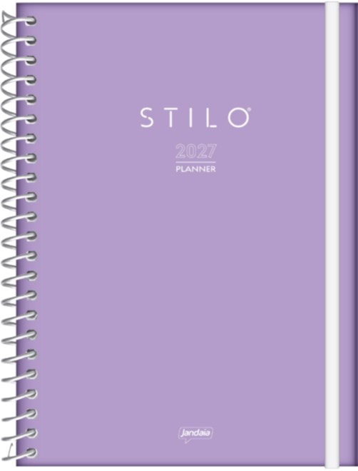 AGENDA JANDAIA STILO SEMANAL CON ESPIRAL 17x24 CM.