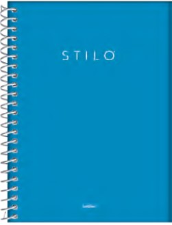 CUADERNOLA JANDAIA STILO NEON AZUL TAPA DURA 20 X 27CM. 80 HOJAS