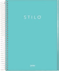 CUADERNO JANDAIA STILO TAPA DURA 17 X 24CM. 160 HOJAS