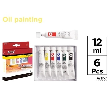 OLEO ARTIX X 6 COLORES X12 ML.