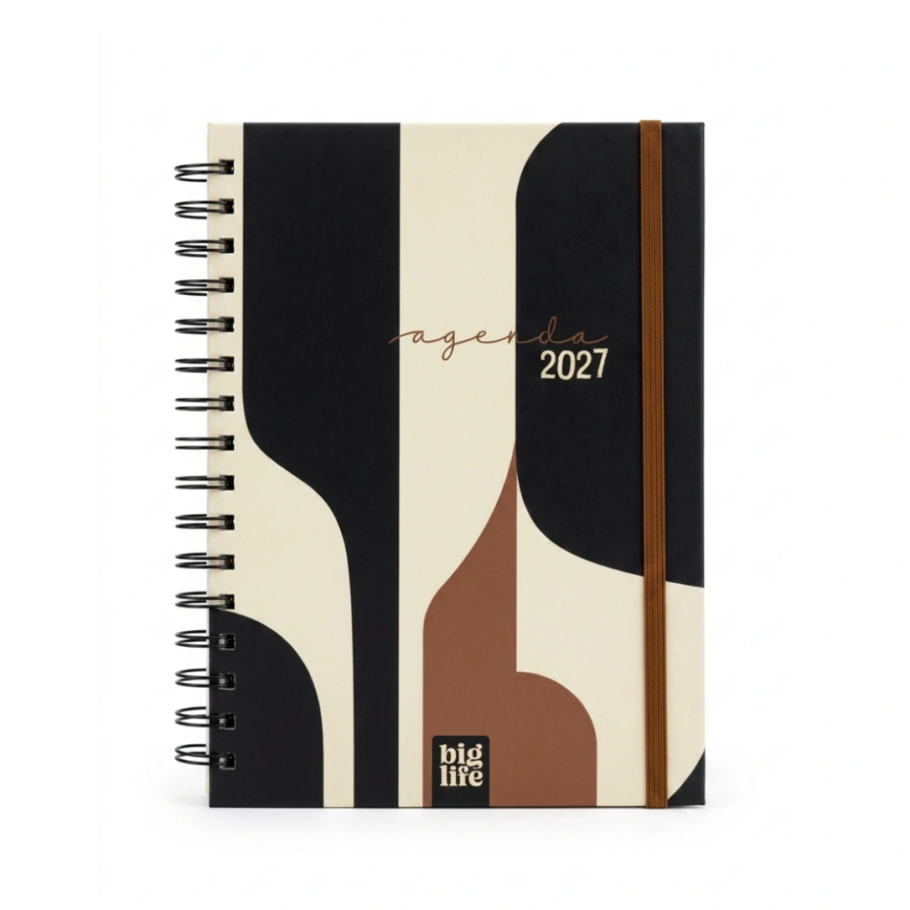 AGENDA BIG LIFE GEO CHOCO DIARIA 10x15CM.