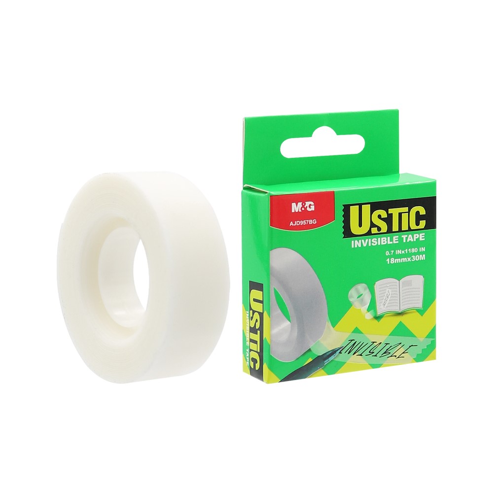 CINTA ADHESIVA M&amp;G INVISIBLE 18MMX30MTS.