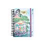AGENDA MOOVING TRAVEL 1 DIA X HOJA C/ESPIRAL 15 X 21 CM.