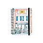AGENDA MOOVING TRAVEL SEMANAL C/ESPIRAL 15 X 21 CM.