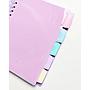 CUADERNO CABALLITO T/PLASTICA CON 5 SEPARADORES 80 HOJAS 