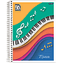 CUADERNOLA JANDAIA  BASIC ART MUSICA PENTAGRAMADO 20 X 27CM. 40 HOJAS