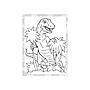 LIBRO DE COLOREAR SICOBEN SOY COOL - DINOSAURIOS
