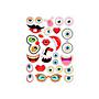 LIBRO DE ACTIVIDADES SICOBEN STICKERS CARITAS BONITAS
