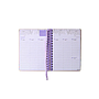 AGENDA MOOVING THE COLORING SEMANAL C/ESPIRAL 15 X 21 CM.