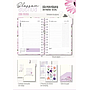 AGENDA IBICRAFT BLOSSOM DIA X HOJA CON ESPIRAL 14.5 X 21 CM.