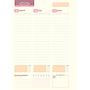 AGENDA JANDAIA LA CREME SEMANAL CON ESPIRAL 17x24 CM.