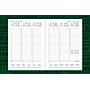 AGENDA ABZ CLASSIC SEMANAL C/CIERRE Nº 252CD 16 X 22 CM.