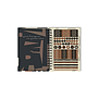 AGENDA BIG LIFE GEO CHOCO DIARIA 16x22CM.