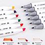 MARCADOR SKETCH DELI DOBLE PUNTA X 24 COLORES