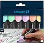 MARCADOR FLUO SCHNEIDER JOB X 6 COLORES 