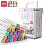 MARCADOR SKETCH DELI DOBLE PUNTA X 24 COLORES