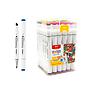 MARCADOR M&G DOBLE PUNTA PINCEL X 36 COLORES