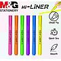MARCADOR FLUO M&G HI-LINER