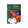 LIBRO DE COLOREAR SICOBEN DINOSAURIO TAPA VERDE