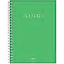 CUADERNOLA JANDAIA STILO NEON VERDE TAPA DURA 20 X 27CM. 80 HOJAS