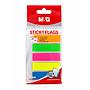 BANDERITAS PLASTICAS M&G X 100 HOJAS FLUO